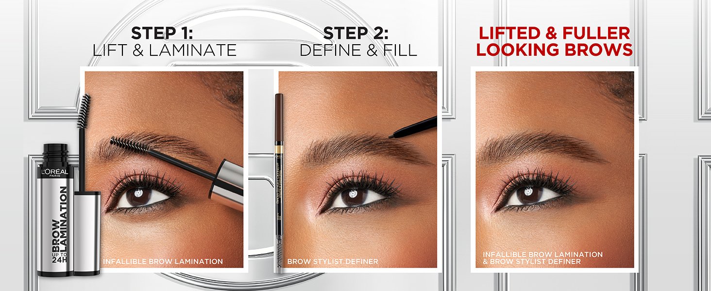 Loreal Cosmetics Eye Infallible Brow Lamination ImgTxt